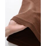 1枚でもレイヤードでもきまる大人のポロニットワンピ ニットロングポロワンピース | Re:EDIT | 詳細画像26