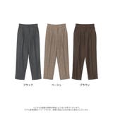 きれい見えするテーパードパンツ ヘリンボーンテーパードパンツ パンツ | Re:EDIT | 詳細画像18