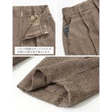 きれい見えするテーパードパンツ ヘリンボーンテーパードパンツ パンツ | Re:EDIT | 詳細画像30