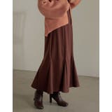 オレンジブラウン(009) | [低身長サイズ有]起毛ツイルマーメイドスカート スカート/スカート | Re:EDIT