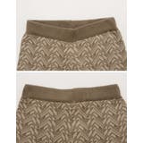 モード感を纏うリラックスニットパンツ 幾何学ジャガードストレートニットパンツ | Re:EDIT | 詳細画像20