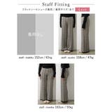 モード感を纏うリラックスニットパンツ 幾何学ジャガードストレートニットパンツ | Re:EDIT | 詳細画像25