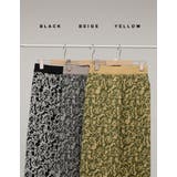 ヴィンテージライクな雰囲気を演出 アラベスク柄ニットタイトスカート スカート | Re:EDIT | 詳細画像2