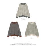 丸みのあるシルエット&配色が旬の柄ニット | Re:EDIT | 詳細画像9