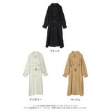 軽やかに羽織れて上品見えする1枚 2WAYカラーボリュームスリーブトレンチコート | Re:EDIT | 詳細画像16