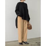 あたたかみのあるシャギー素材を贅沢に使用したストレートパンツ | Re:EDIT | 詳細画像11