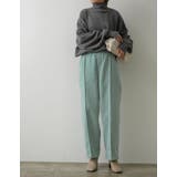 あたたかみのあるシャギー素材を贅沢に使用したストレートパンツ | Re:EDIT | 詳細画像22