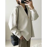 エクリュ(003) | [イージーケア]ダンボールオーバーサイズスキッパーシャツ | Re:EDIT