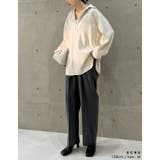 [イージーケア]ダンボールオーバーサイズスキッパーシャツ | Re:EDIT | 詳細画像11 