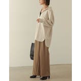 [イージーケア]ダンボールオーバーサイズスキッパーシャツ | Re:EDIT | 詳細画像25 