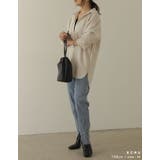 [イージーケア]ダンボールオーバーサイズスキッパーシャツ | Re:EDIT | 詳細画像27 