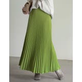 鮮やかなカラー展開で気分も上がるプリーツスカート カラープリーツスカート スカート | Re:EDIT | 詳細画像7