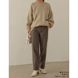 着心地の良さにこだわったあったかテーパードパンツ | Re:EDIT | 詳細画像16