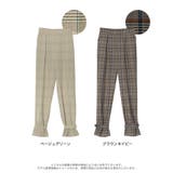 2WAYで楽しめるクラシカルなチェック柄パンツ | Re:EDIT | 詳細画像18