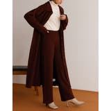 シンプルかつ綺麗なシルエットが魅力 起毛ランダムリブニットパンツ パンツ | Re:EDIT | 詳細画像11