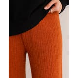 シンプルかつ綺麗なシルエットが魅力 起毛ランダムリブニットパンツ パンツ | Re:EDIT | 詳細画像16