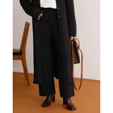 シンプルかつ綺麗なシルエットが魅力 起毛ランダムリブニットパンツ パンツ | Re:EDIT | 詳細画像3