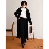 シンプルかつ綺麗なシルエットが魅力 起毛ランダムリブニットパンツ パンツ | Re:EDIT | 詳細画像6