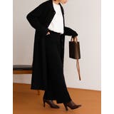 シンプルかつ綺麗なシルエットが魅力 起毛ランダムリブニットパンツ パンツ | Re:EDIT | 詳細画像7