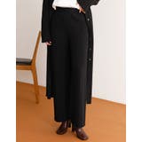 シンプルかつ綺麗なシルエットが魅力 起毛ランダムリブニットパンツ パンツ | Re:EDIT | 詳細画像8
