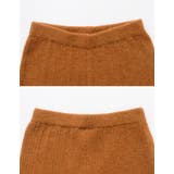 シンプルかつ綺麗なシルエットが魅力 起毛ランダムリブニットパンツ パンツ | Re:EDIT | 詳細画像21