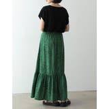 歩くたびに優雅に揺れるシルエット 線花柄マーメイドスカート スカート | Re:EDIT | 詳細画像11