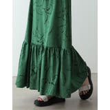 歩くたびに優雅に揺れるシルエット 線花柄マーメイドスカート スカート | Re:EDIT | 詳細画像12