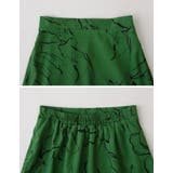 歩くたびに優雅に揺れるシルエット 線花柄マーメイドスカート スカート | Re:EDIT | 詳細画像14