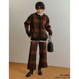 ぱきっとした配色とラインを拾わないシルエットが魅力 [低身長サイズ有]チェックジ… | Re:EDIT | 詳細画像15 