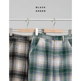ふんわり柔らかな履き心地を叶えるチェック柄パンツ | Re:EDIT | 詳細画像2