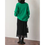 トレンドライクに品よく着こなす エンブロイダリーレースタイトスカート スカート | Re:EDIT | 詳細画像10