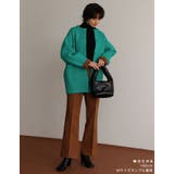 ゆとりのあるセミフレアシルエットが美脚メイク | Re:EDIT | 詳細画像16