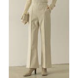 ゆとりのあるセミフレアシルエットが美脚メイク | Re:EDIT | 詳細画像4