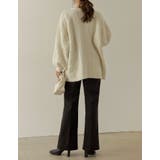 ゆとりのあるセミフレアシルエットが美脚メイク | Re:EDIT | 詳細画像10