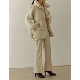 ゆとりのあるセミフレアシルエットが美脚メイク | Re:EDIT | 詳細画像23