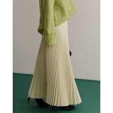 ロングシーズン着られる綺麗見えプリーツスカート ツイルカラープリーツスカート | Re:EDIT | 詳細画像5 