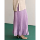 ロングシーズン着られる綺麗見えプリーツスカート ツイルカラープリーツスカート | Re:EDIT | 詳細画像33 