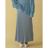 ロングシーズン着られる綺麗見えプリーツスカート ツイルカラープリーツスカート | Re:EDIT | 詳細画像35 