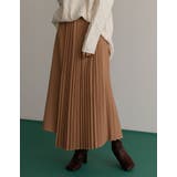 ベージュ(004) | 合わせるトップス次第でロングシーズン対応 ポリツイルラッププリーツロングスカート | Re:EDIT