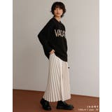 合わせるトップス次第でロングシーズン対応 ポリツイルラッププリーツロングスカート | Re:EDIT | 詳細画像14