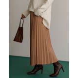 合わせるトップス次第でロングシーズン対応 ポリツイルラッププリーツロングスカート | Re:EDIT | 詳細画像3