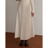 合わせるトップス次第でロングシーズン対応 ポリツイルラッププリーツロングスカート | Re:EDIT | 詳細画像4