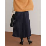 合わせるトップス次第でロングシーズン対応 ポリツイルラッププリーツロングスカート | Re:EDIT | 詳細画像23