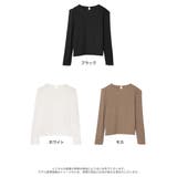 華奢なのに存在感のある肩タックブラウス 楊柳カットソー肩タックブラウス トップス | Re:EDIT | 詳細画像18