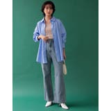 バックギャザーがポイントのシンプルシャツ | Re:EDIT | 詳細画像17