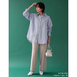 バックギャザーがポイントのシンプルシャツ | Re:EDIT | 詳細画像6