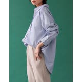 バックギャザーがポイントのシンプルシャツ | Re:EDIT | 詳細画像7