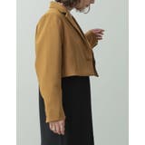 コーディネートにオンするだけで洗練された印象に カットツイルショートジャケット | Re:EDIT | 詳細画像8