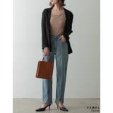 レザータッチ2WAYスクエアショルダーバッグ | Re:EDIT | 詳細画像8 