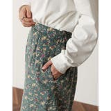 小ぶりな花柄でクラシカルな雰囲気を演出 ライトコール花柄マーメイドスカート | Re:EDIT | 詳細画像11